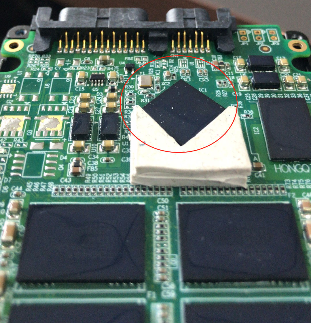 軍工級(jí)固態(tài)硬盤主控芯片BGA底部填充膠應(yīng)用